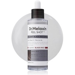 Dr.Melaxin Peel Shot Glow Black Rice Peeling Ampoule 80ml – Korean Exfoliating Face & Body Scrub