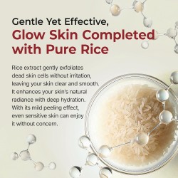 Dr.Melaxin Peel Shot Glow Black Rice Peeling Ampoule 80ml – Korean Exfoliating Face & Body Scrub