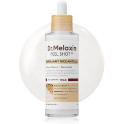 Dr.Melaxin Peel Shot Glow White Rice Peeling Ampoule 80ml – Korean Exfoliating Face & Body Scrub