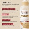 Dr.Melaxin Peel Shot Glow White Rice Peeling Ampoule 80ml – Korean Exfoliating Face & Body Scrub