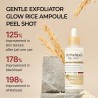 Dr.Melaxin Peel Shot Glow White Rice Peeling Ampoule 80ml – Korean Exfoliating Face & Body Scrub