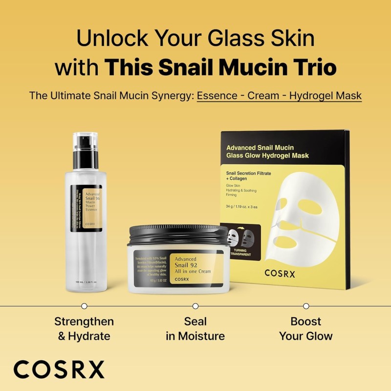 COSRX Advanced Snail 96 Mucin Power Essence 100ml – Deep Hydration & Skin Repair