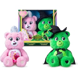Care Bears x Wicked 30cm Plush 2-Pack – Elphaba & Glinda Limited Edition Collectible Gift Set