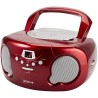 Groov-e Portable CD Player Boombox with Bluetooth, Radio & AUX | LED Display