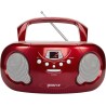 Groov-e Portable CD Player Boombox with Bluetooth, Radio & AUX | LED Display